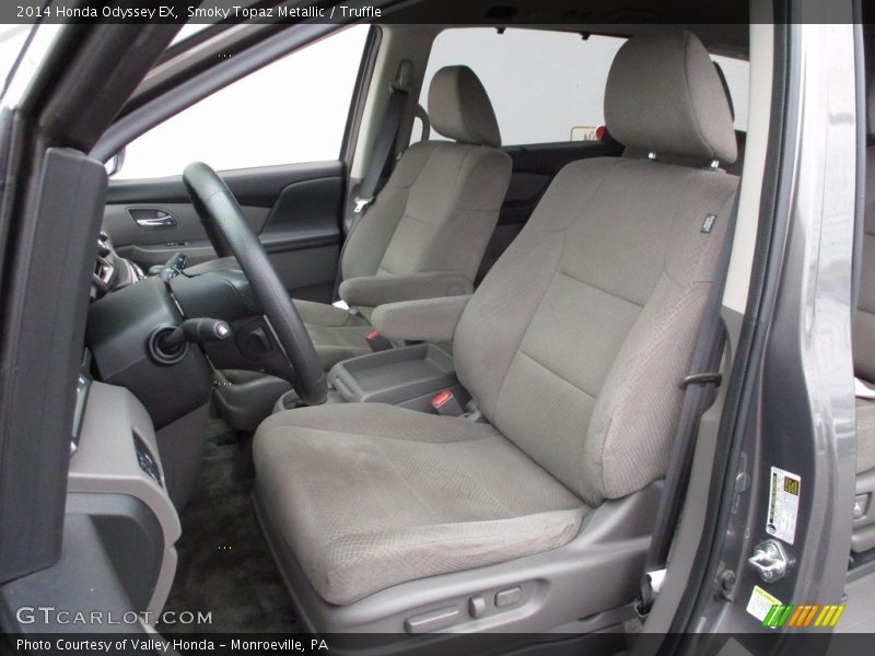 Smoky Topaz Metallic / Truffle 2014 Honda Odyssey EX