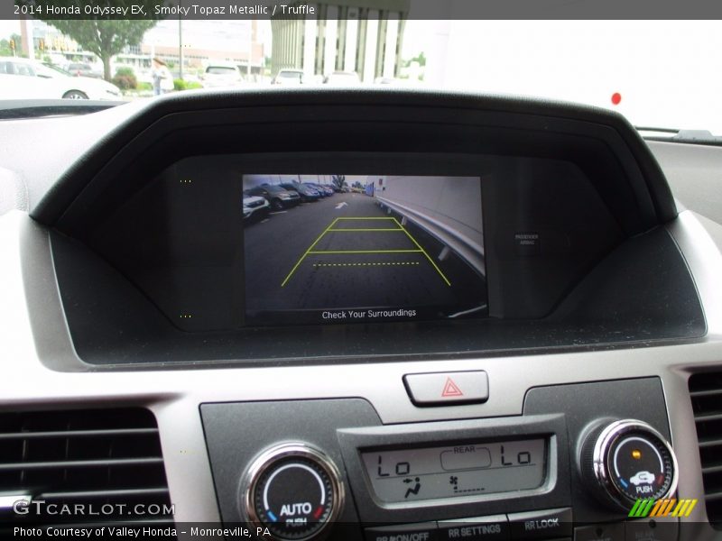 Smoky Topaz Metallic / Truffle 2014 Honda Odyssey EX