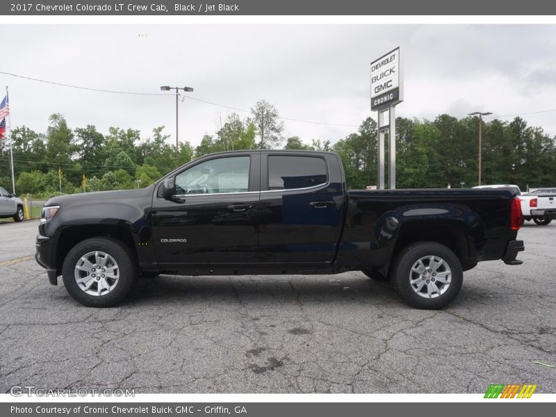 Black / Jet Black 2017 Chevrolet Colorado LT Crew Cab