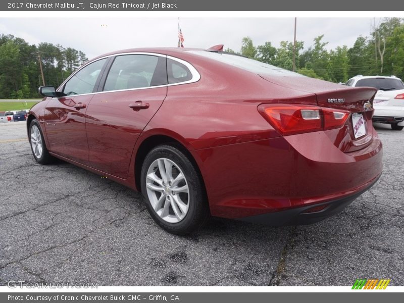 Cajun Red Tintcoat / Jet Black 2017 Chevrolet Malibu LT