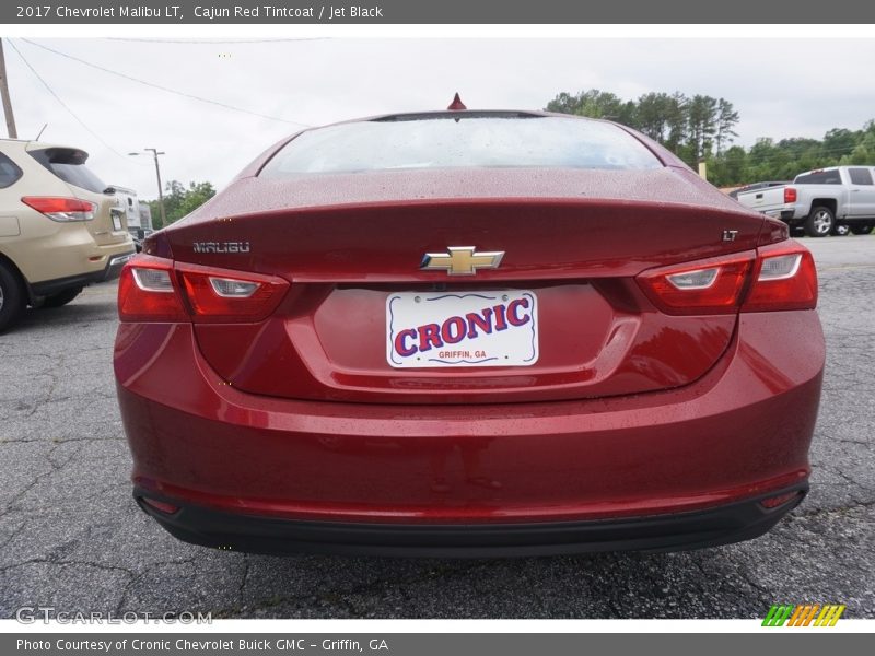 Cajun Red Tintcoat / Jet Black 2017 Chevrolet Malibu LT