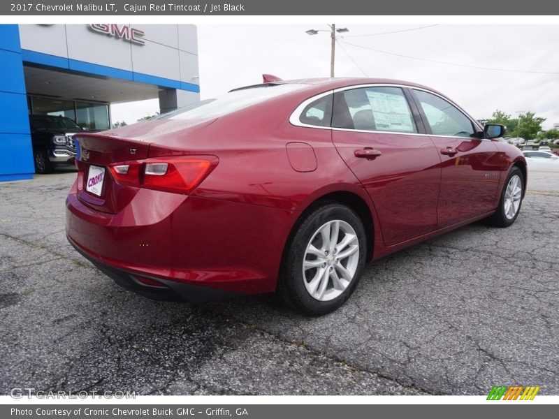Cajun Red Tintcoat / Jet Black 2017 Chevrolet Malibu LT