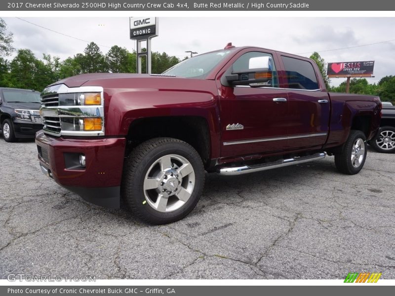 Butte Red Metallic / High Country Saddle 2017 Chevrolet Silverado 2500HD High Country Crew Cab 4x4