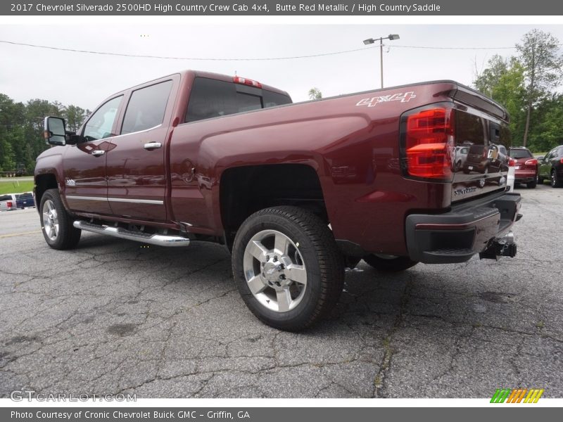 Butte Red Metallic / High Country Saddle 2017 Chevrolet Silverado 2500HD High Country Crew Cab 4x4