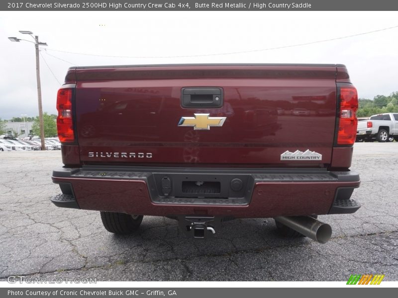 Butte Red Metallic / High Country Saddle 2017 Chevrolet Silverado 2500HD High Country Crew Cab 4x4