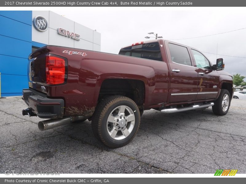Butte Red Metallic / High Country Saddle 2017 Chevrolet Silverado 2500HD High Country Crew Cab 4x4