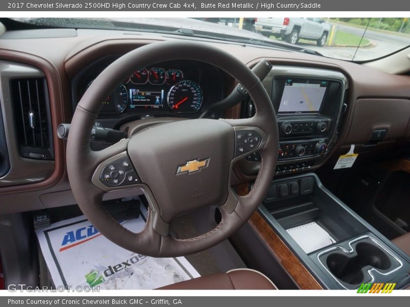 Butte Red Metallic / High Country Saddle 2017 Chevrolet Silverado 2500HD High Country Crew Cab 4x4
