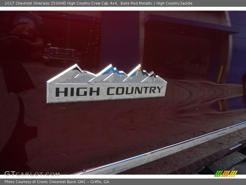 Butte Red Metallic / High Country Saddle 2017 Chevrolet Silverado 2500HD High Country Crew Cab 4x4