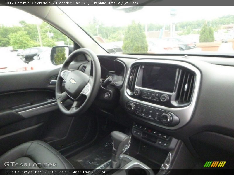 Graphite Metallic / Jet Black 2017 Chevrolet Colorado ZR2 Extended Cab 4x4