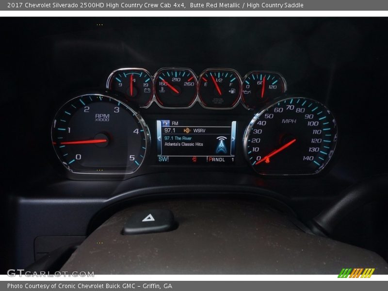 Butte Red Metallic / High Country Saddle 2017 Chevrolet Silverado 2500HD High Country Crew Cab 4x4