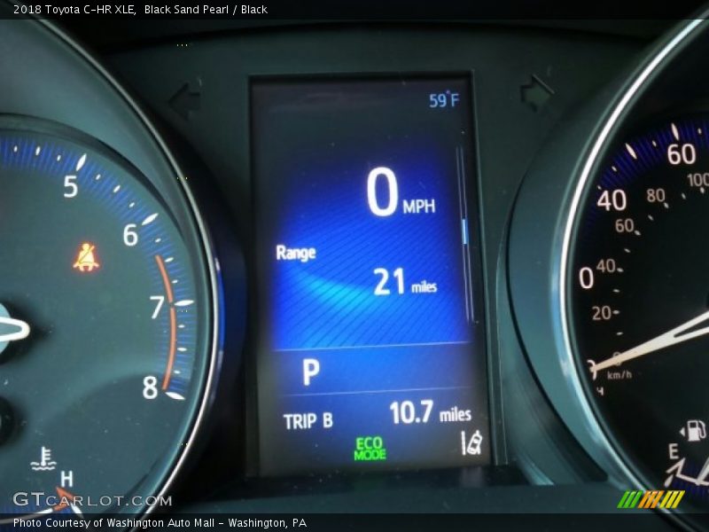 Black Sand Pearl / Black 2018 Toyota C-HR XLE