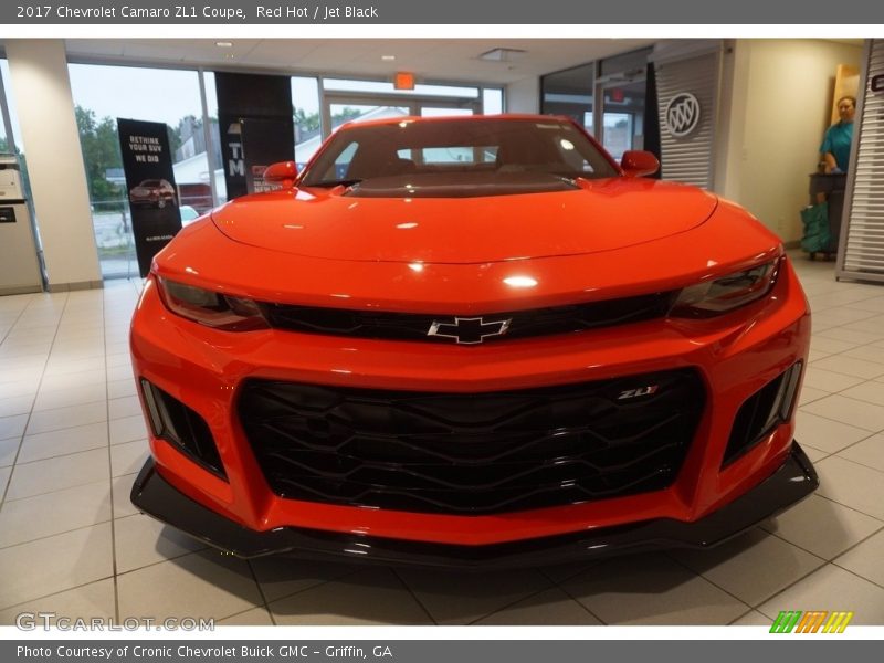 Red Hot / Jet Black 2017 Chevrolet Camaro ZL1 Coupe