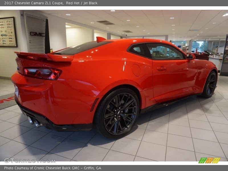 Red Hot / Jet Black 2017 Chevrolet Camaro ZL1 Coupe