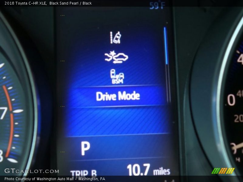 Black Sand Pearl / Black 2018 Toyota C-HR XLE
