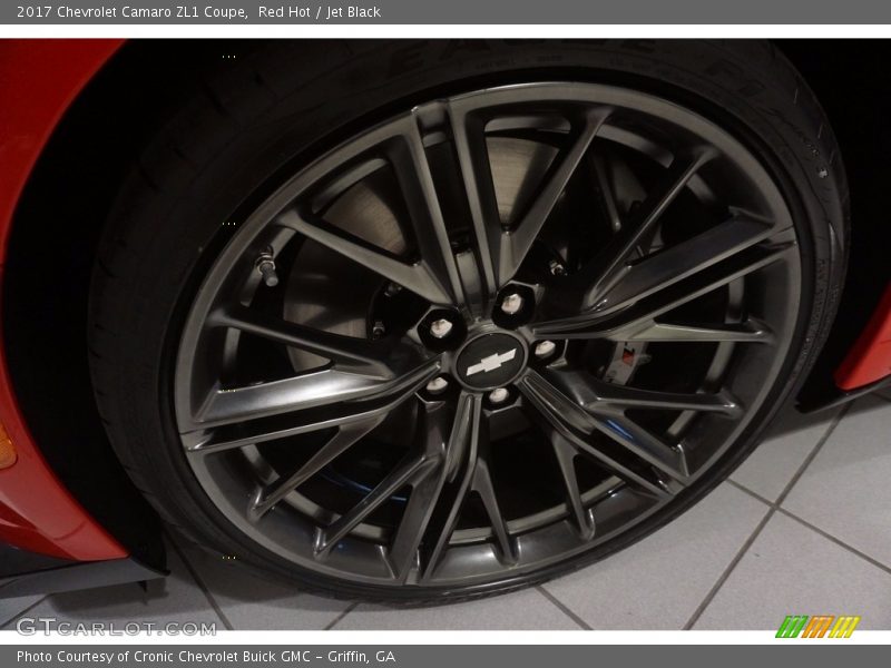 Red Hot / Jet Black 2017 Chevrolet Camaro ZL1 Coupe