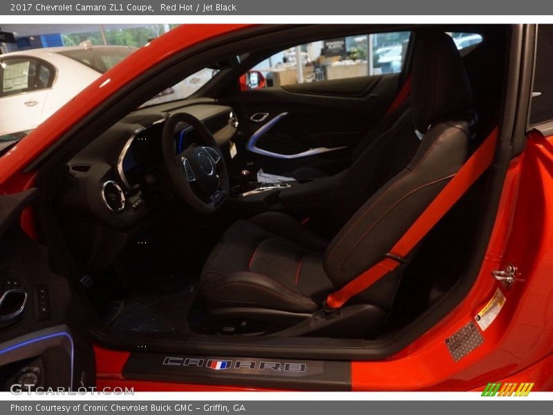 Red Hot / Jet Black 2017 Chevrolet Camaro ZL1 Coupe