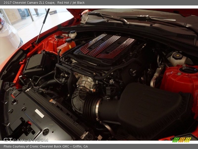 Red Hot / Jet Black 2017 Chevrolet Camaro ZL1 Coupe