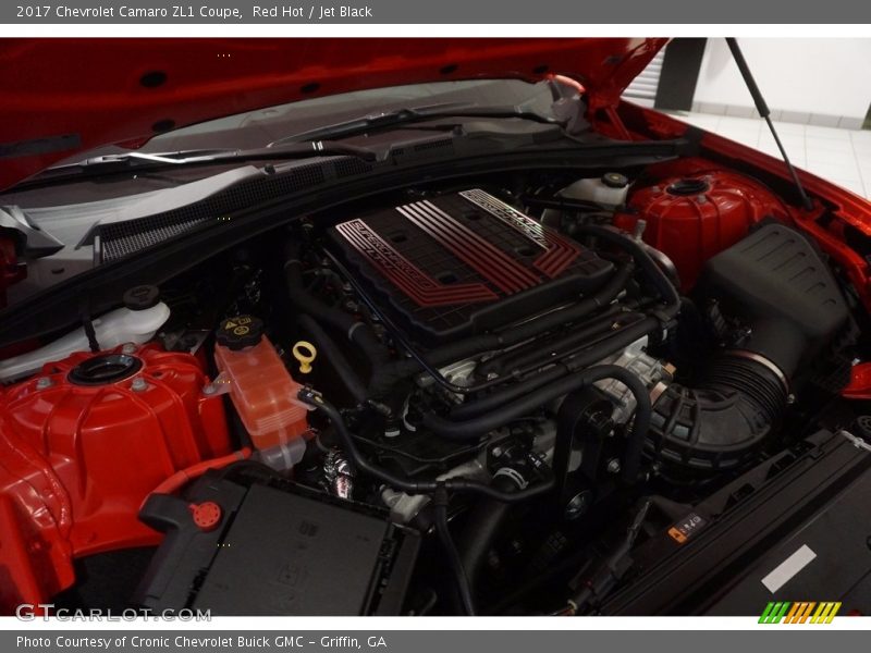 Red Hot / Jet Black 2017 Chevrolet Camaro ZL1 Coupe