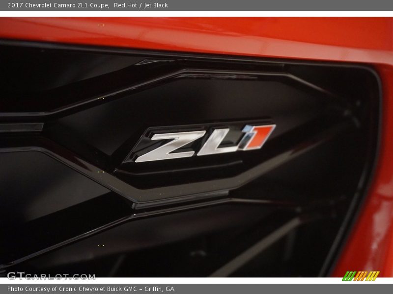 Red Hot / Jet Black 2017 Chevrolet Camaro ZL1 Coupe
