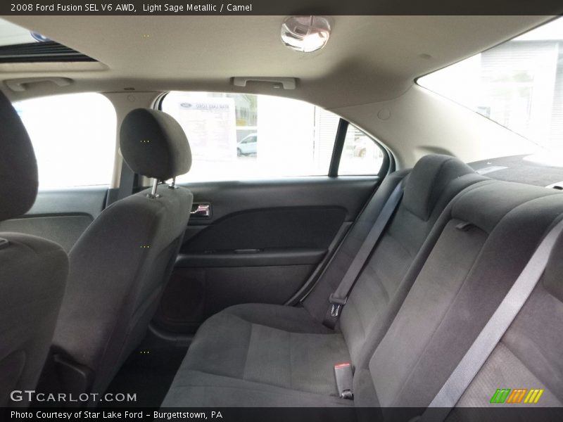 Light Sage Metallic / Camel 2008 Ford Fusion SEL V6 AWD