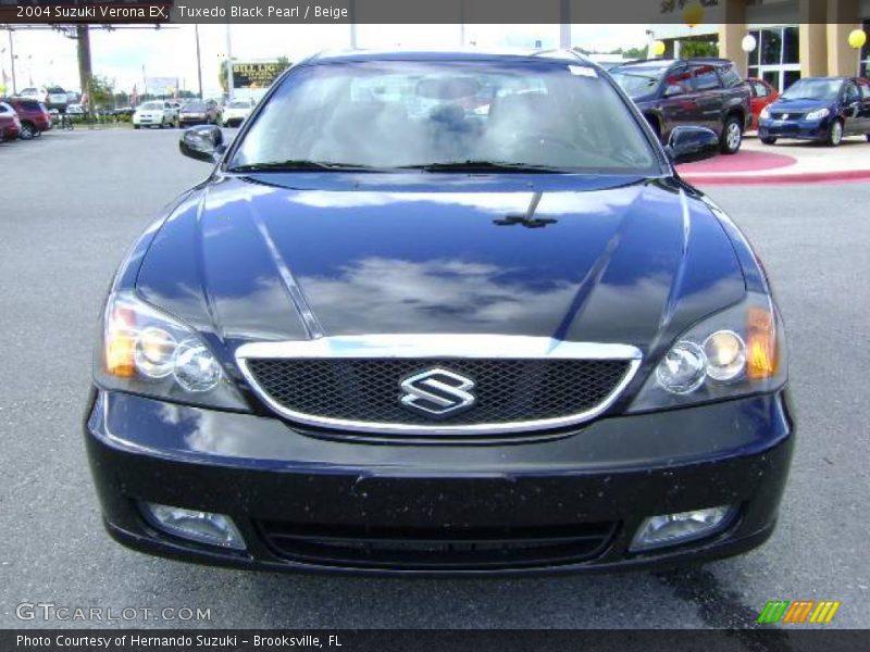 Tuxedo Black Pearl / Beige 2004 Suzuki Verona EX