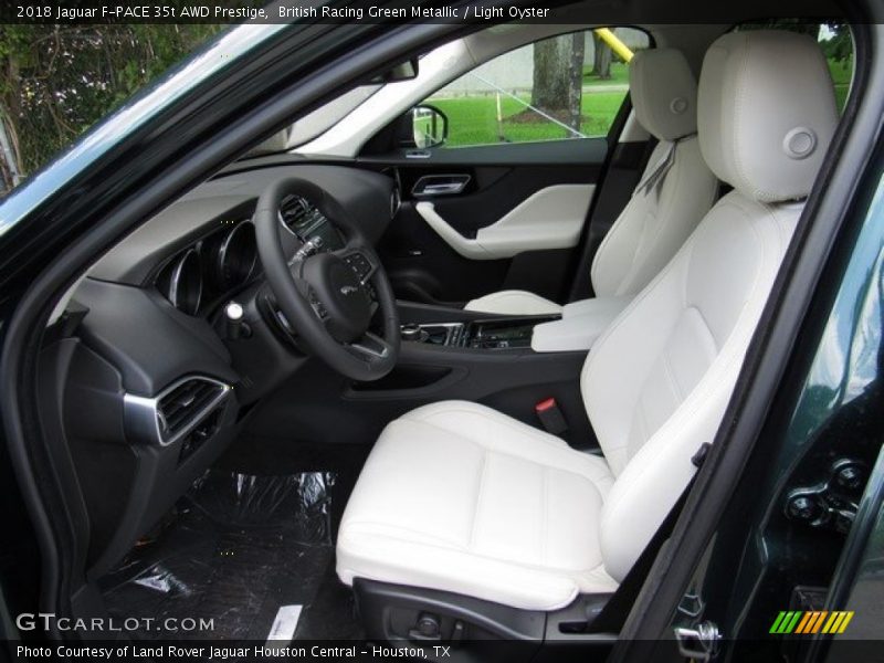  2018 F-PACE 35t AWD Prestige Light Oyster Interior