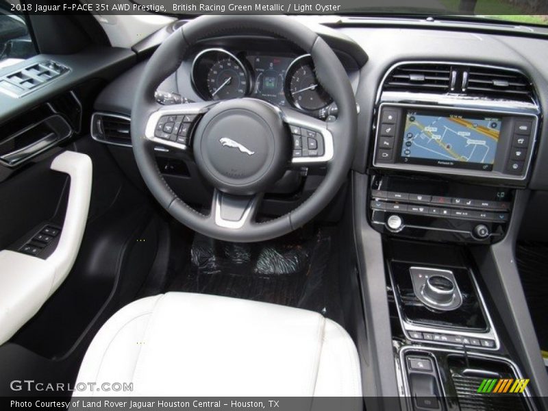 Dashboard of 2018 F-PACE 35t AWD Prestige