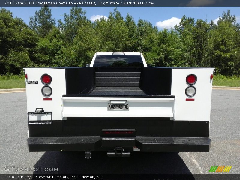 Bright White / Black/Diesel Gray 2017 Ram 5500 Tradesman Crew Cab 4x4 Chassis