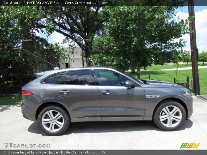 Corris Grey Metallic / Ebony 2018 Jaguar F-PACE 35t AWD R-Sport