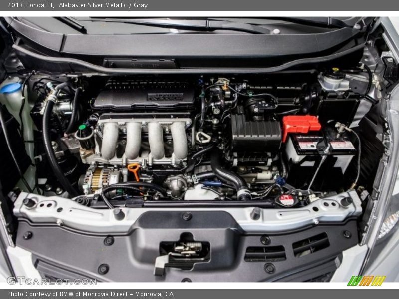 Alabaster Silver Metallic / Gray 2013 Honda Fit