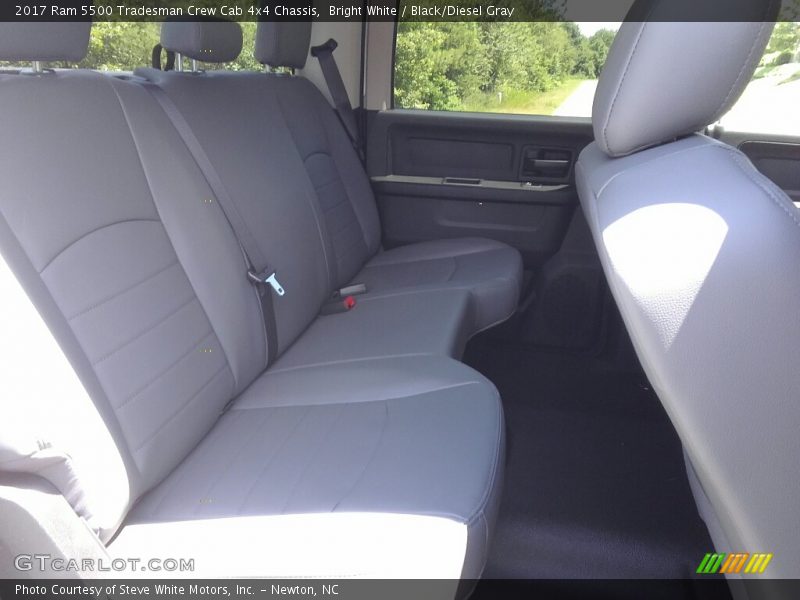 Bright White / Black/Diesel Gray 2017 Ram 5500 Tradesman Crew Cab 4x4 Chassis