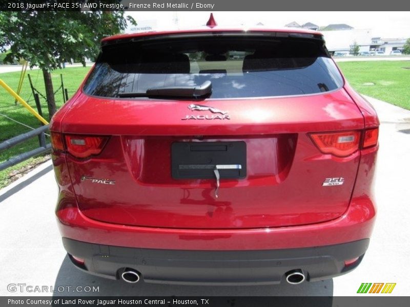 Firenze Red Metallic / Ebony 2018 Jaguar F-PACE 35t AWD Prestige