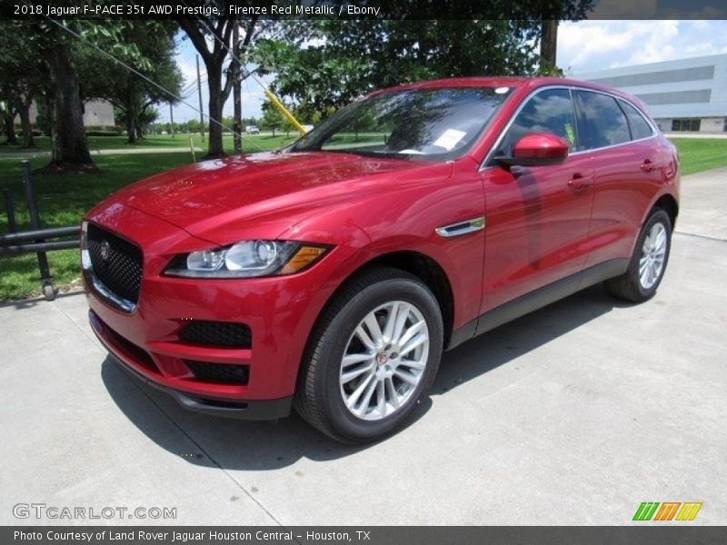 Front 3/4 View of 2018 F-PACE 35t AWD Prestige