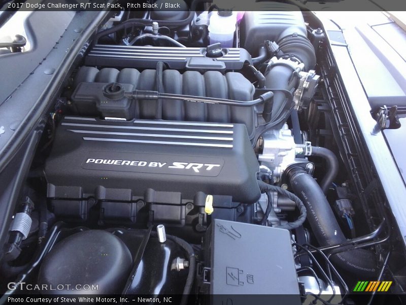 Pitch Black / Black 2017 Dodge Challenger R/T Scat Pack