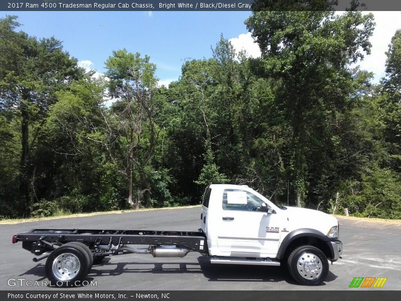 Bright White / Black/Diesel Gray 2017 Ram 4500 Tradesman Regular Cab Chassis