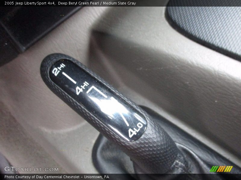 Deep Beryl Green Pearl / Medium Slate Gray 2005 Jeep Liberty Sport 4x4