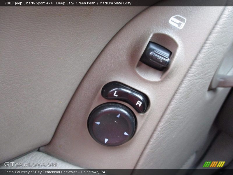 Deep Beryl Green Pearl / Medium Slate Gray 2005 Jeep Liberty Sport 4x4