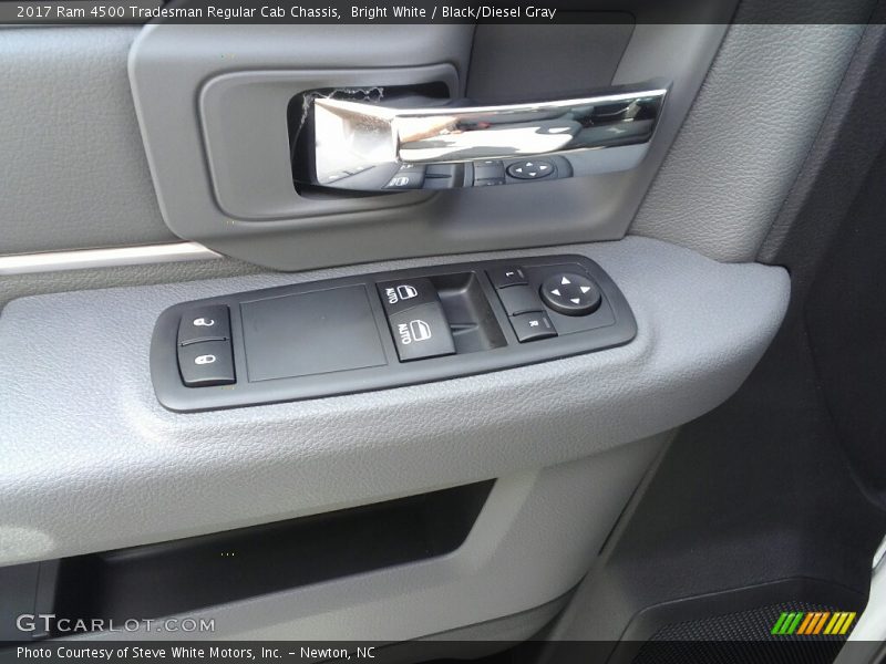 Bright White / Black/Diesel Gray 2017 Ram 4500 Tradesman Regular Cab Chassis