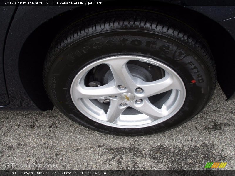 Blue Velvet Metallic / Jet Black 2017 Chevrolet Malibu LS