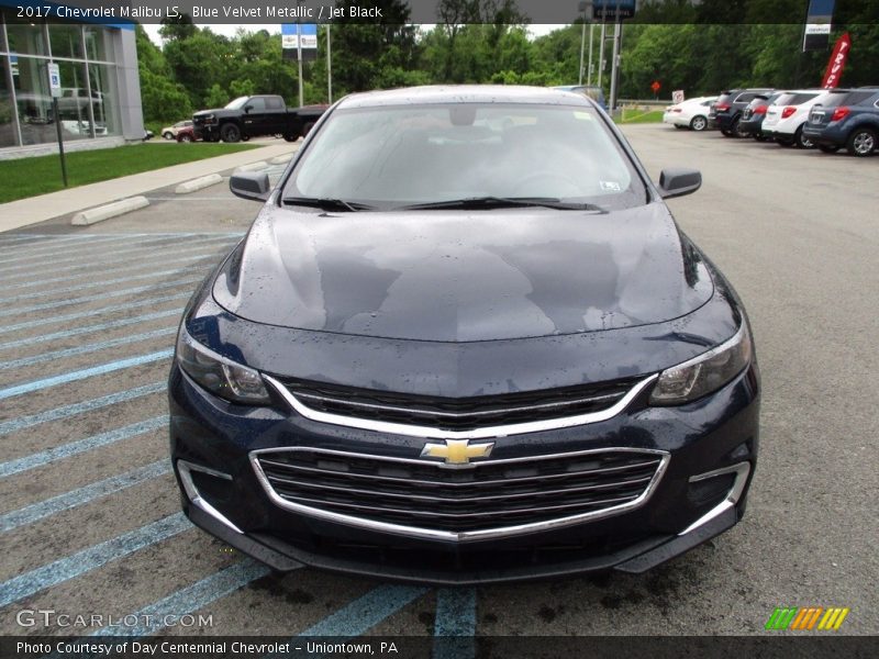 Blue Velvet Metallic / Jet Black 2017 Chevrolet Malibu LS