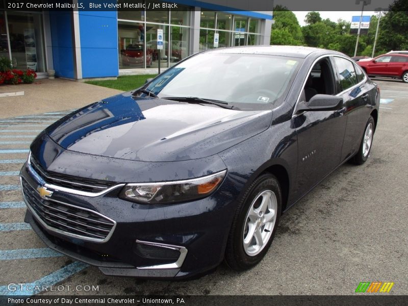 Blue Velvet Metallic / Jet Black 2017 Chevrolet Malibu LS