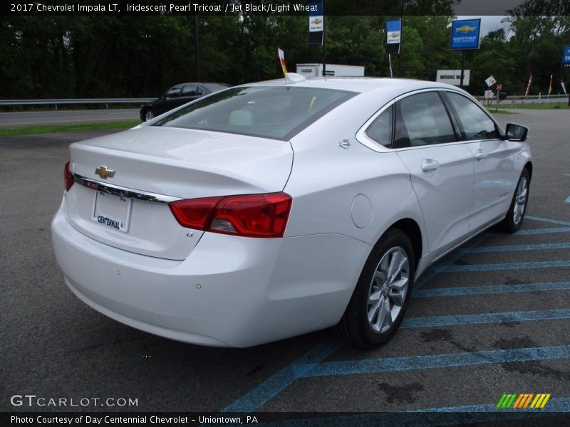 Iridescent Pearl Tricoat / Jet Black/Light Wheat 2017 Chevrolet Impala LT