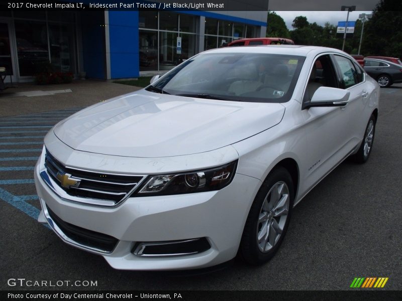 Iridescent Pearl Tricoat / Jet Black/Light Wheat 2017 Chevrolet Impala LT