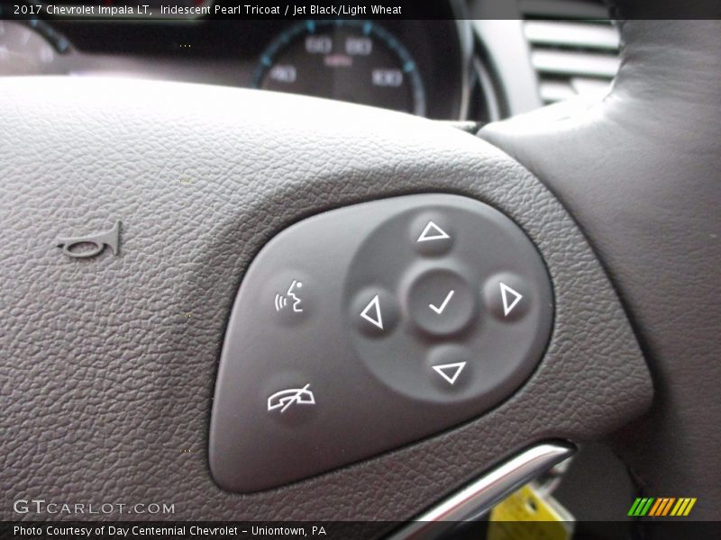 Iridescent Pearl Tricoat / Jet Black/Light Wheat 2017 Chevrolet Impala LT