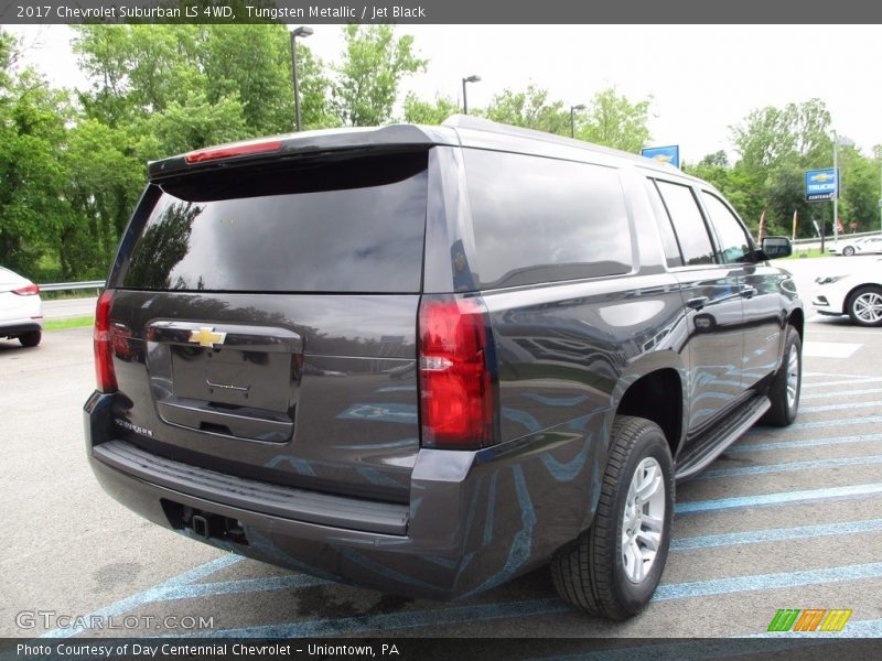 Tungsten Metallic / Jet Black 2017 Chevrolet Suburban LS 4WD