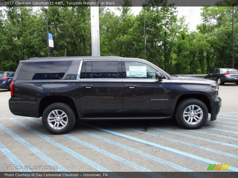 Tungsten Metallic / Jet Black 2017 Chevrolet Suburban LS 4WD