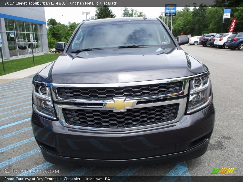 Tungsten Metallic / Jet Black 2017 Chevrolet Suburban LS 4WD