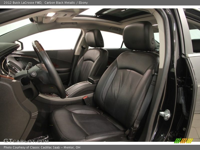 Carbon Black Metallic / Ebony 2012 Buick LaCrosse FWD