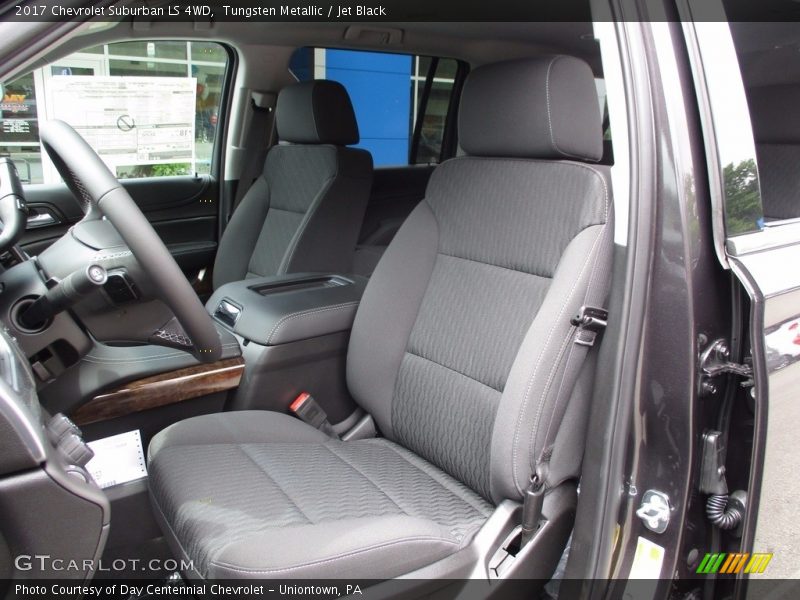 Tungsten Metallic / Jet Black 2017 Chevrolet Suburban LS 4WD
