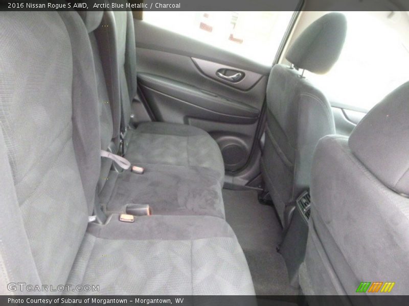 Arctic Blue Metallic / Charcoal 2016 Nissan Rogue S AWD